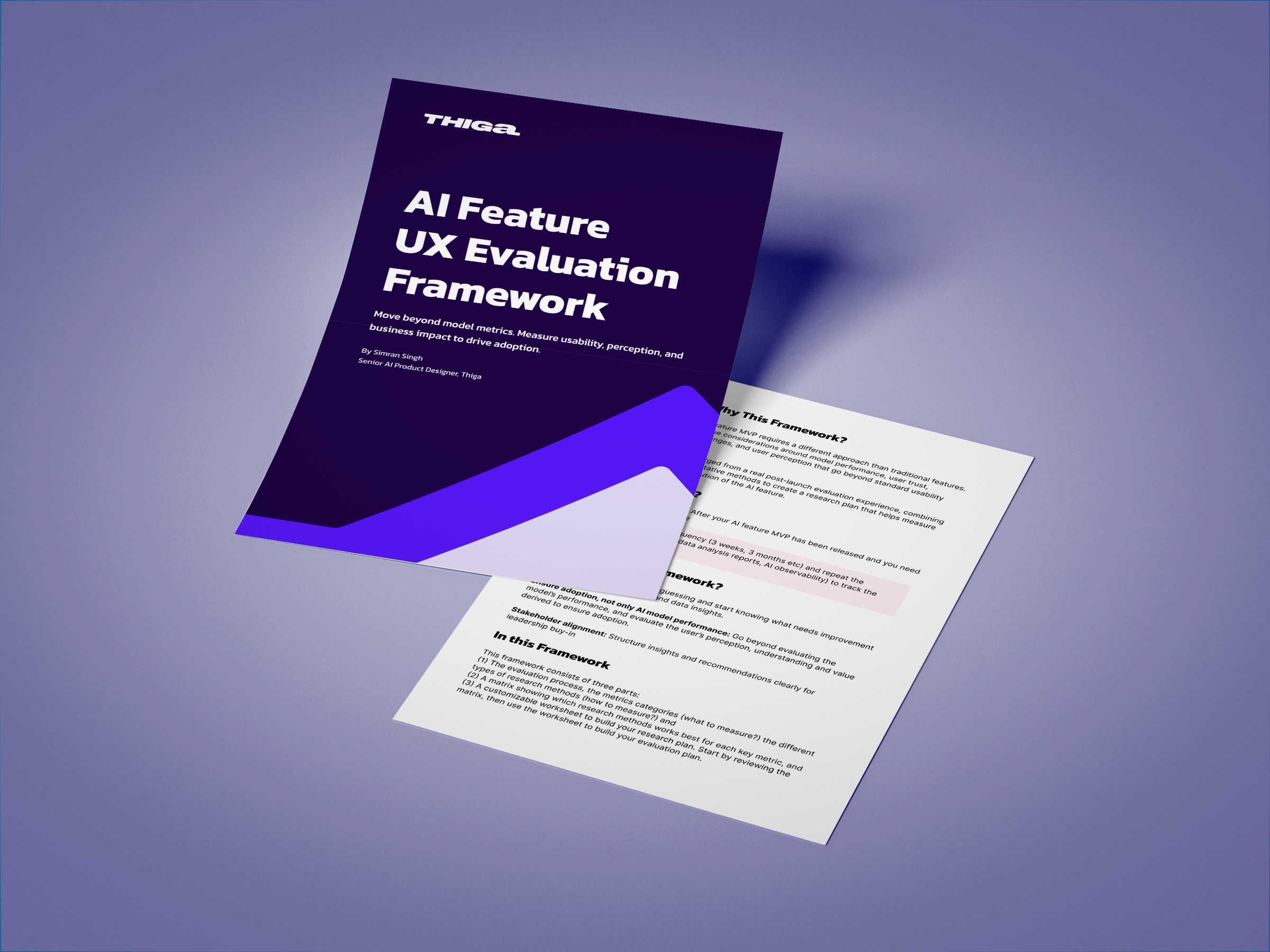 Visual - The AI Feature UX Evaluation Framework